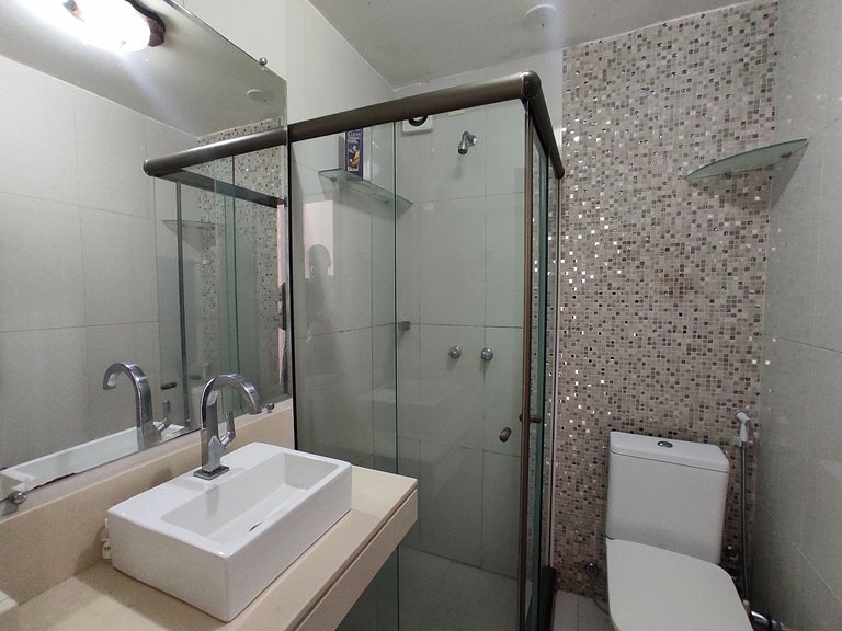 2 Quartos em Copacabana a 240m da Praia, Posto 2