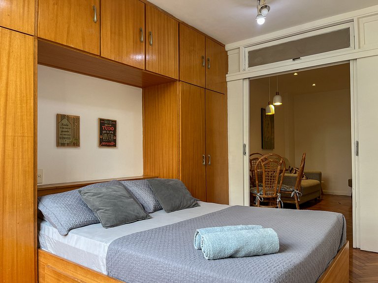 Melhor localização, perto da praia de Copacabana