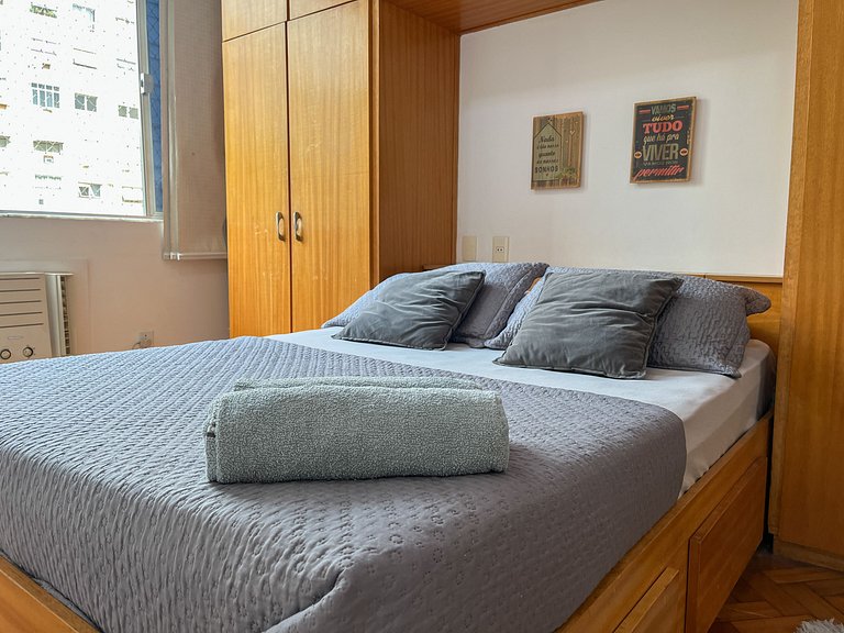 Melhor localização, perto da praia de Copacabana