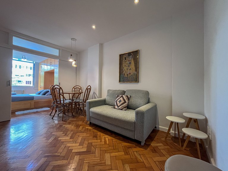 Melhor localização, perto da praia de Copacabana