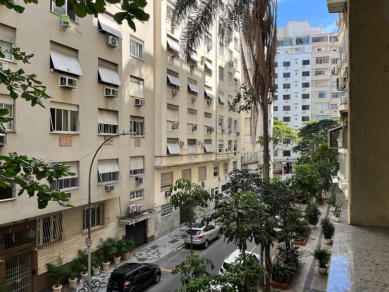 Studio na praia de Copacabana, perto do mar