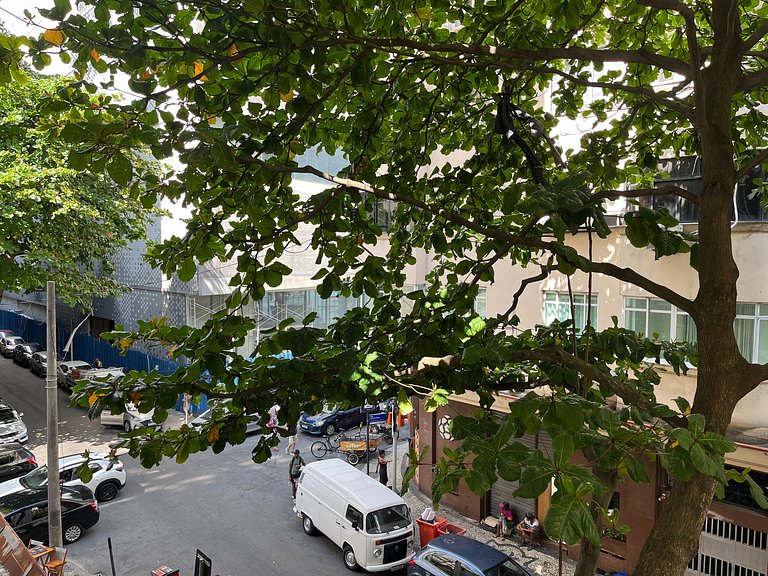 Studio na praia de Copacabana, perto do mar