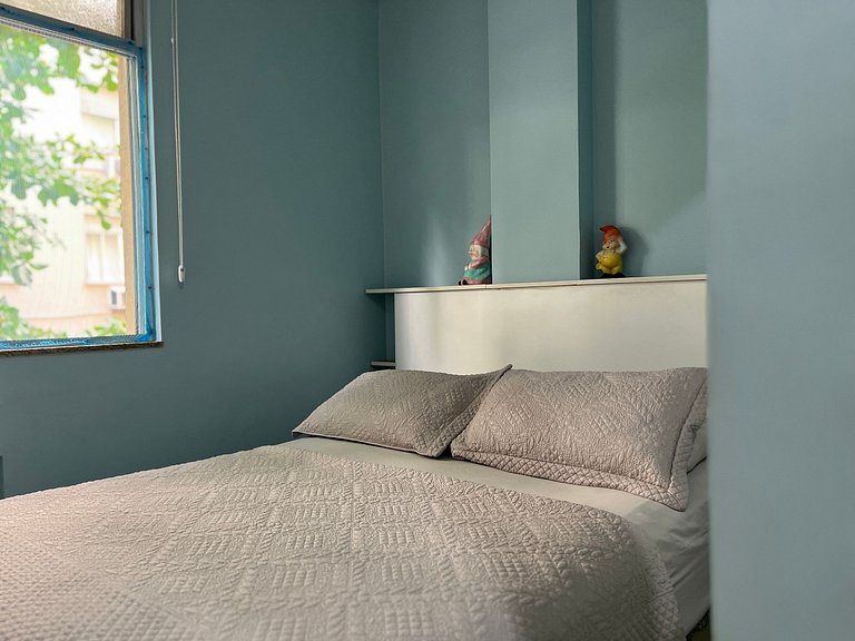 Studio na praia de Copacabana, perto do mar