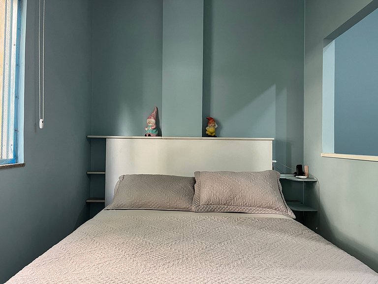 Studio na praia de Copacabana, perto do mar