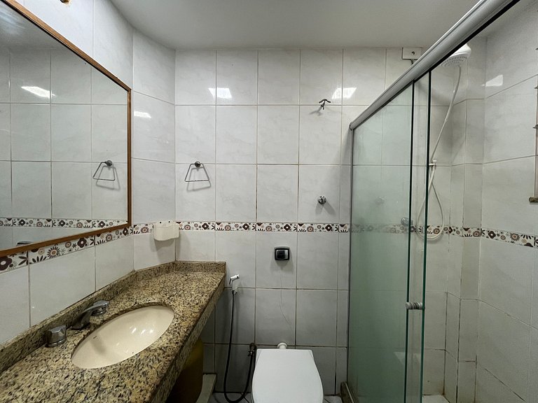 Studio na praia de Copacabana, perto do mar