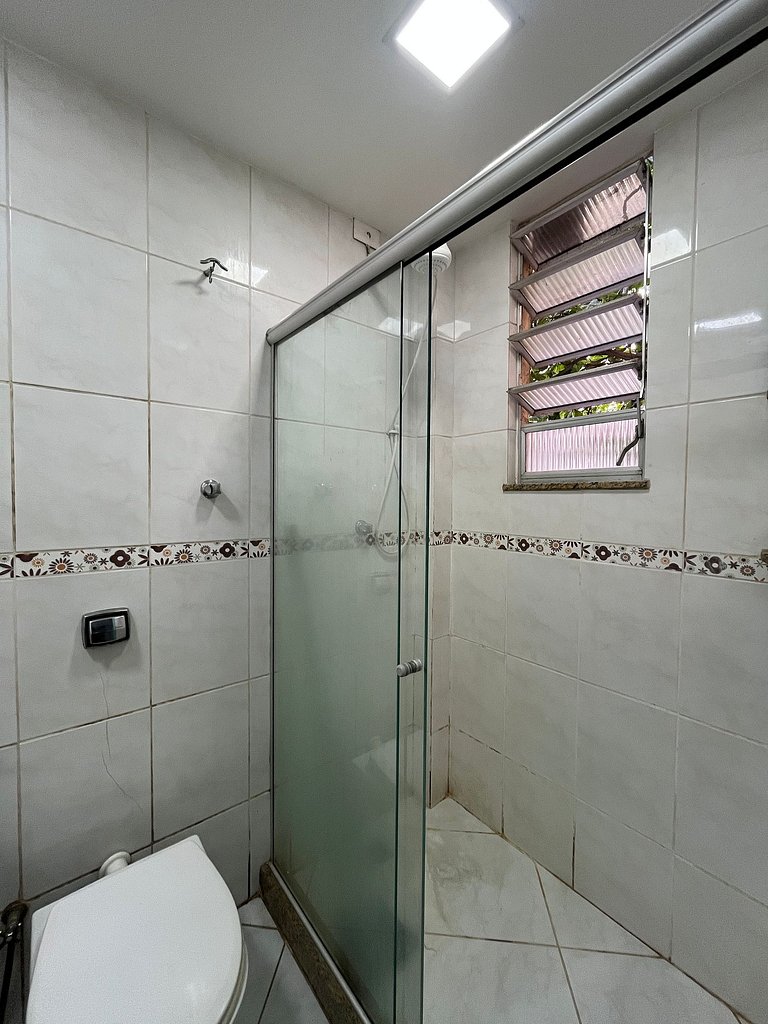 Studio na praia de Copacabana, perto do mar