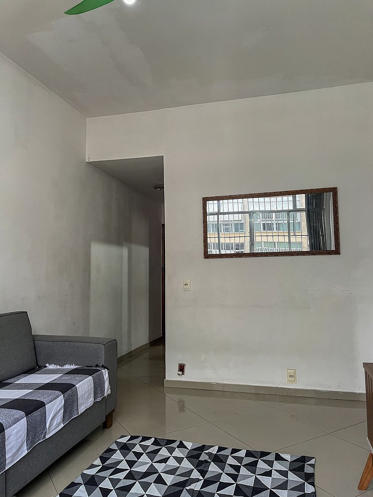 2 Quartos em Copacabana a 240m da Praia, Posto 2
