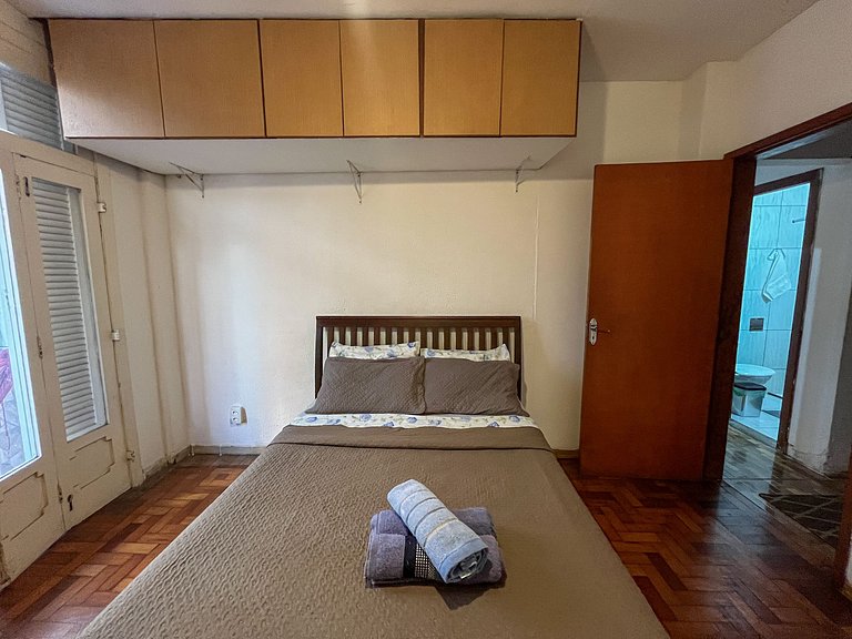 3 Qtos em Copacabana, 450 metros da praia, posto 5