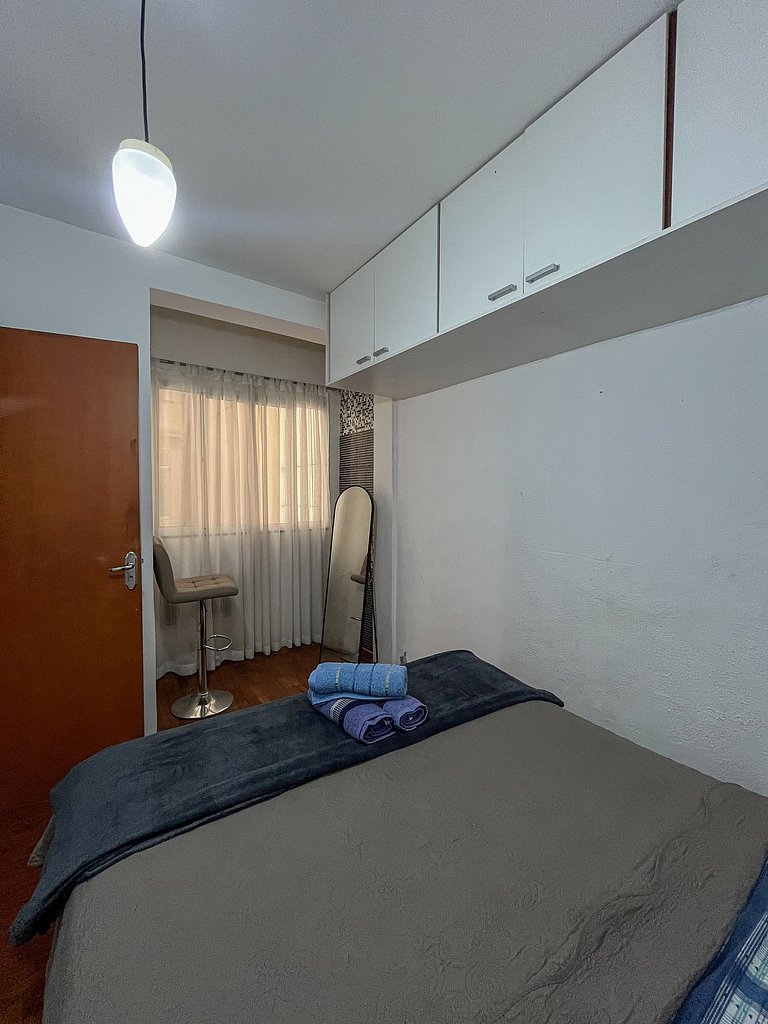3 Qtos em Copacabana, 450 metros da praia, posto 5