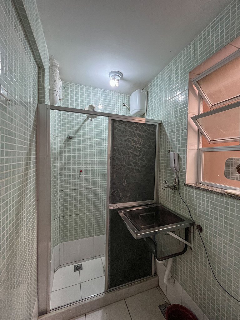 3 Qtos em Copacabana, 450 metros da praia, posto 5