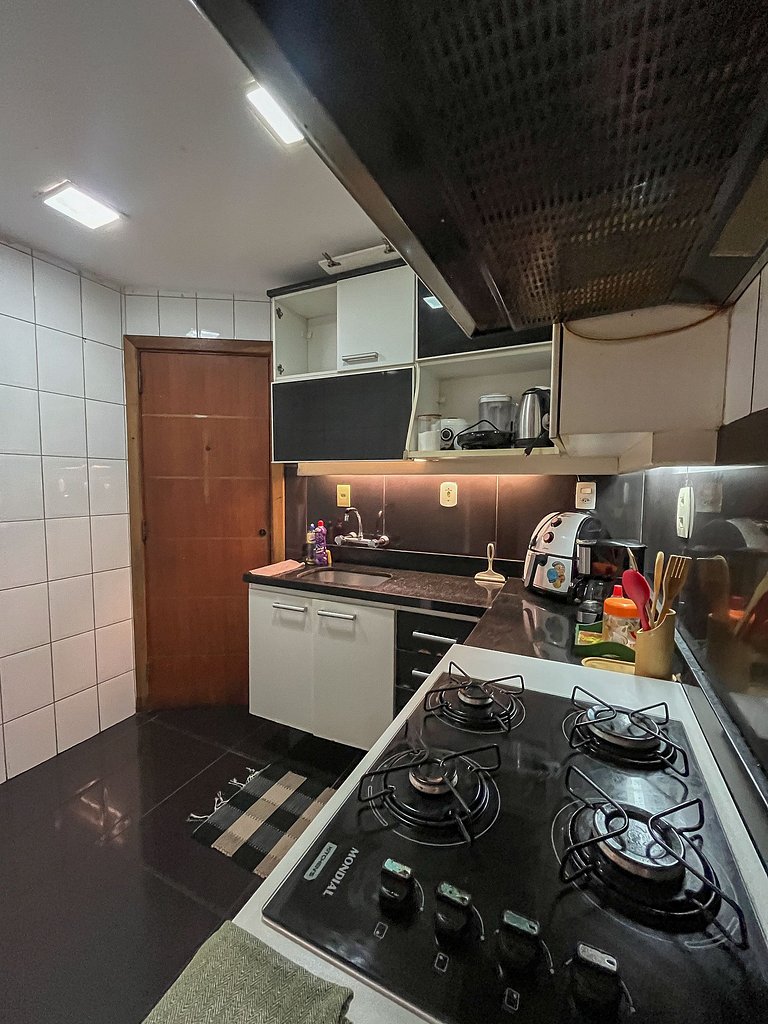 3 Qtos em Copacabana, 450 metros da praia, posto 5